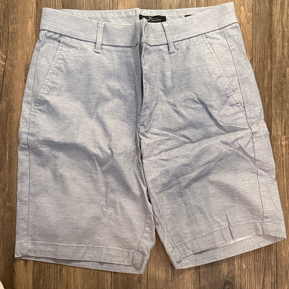 Marc Anthony Light Gray Flat Front Shorts
